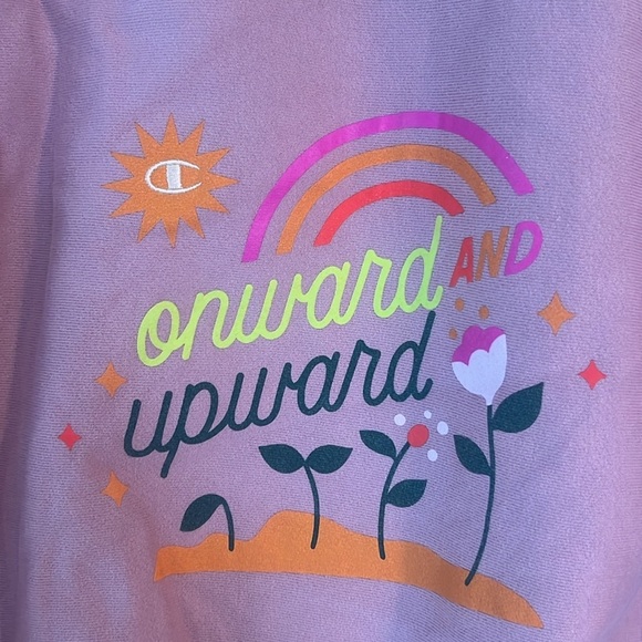 x steffi lynn Onward & Upward Reverse Weave Hoodie by CHAMPION size M - Picture 7 of 7